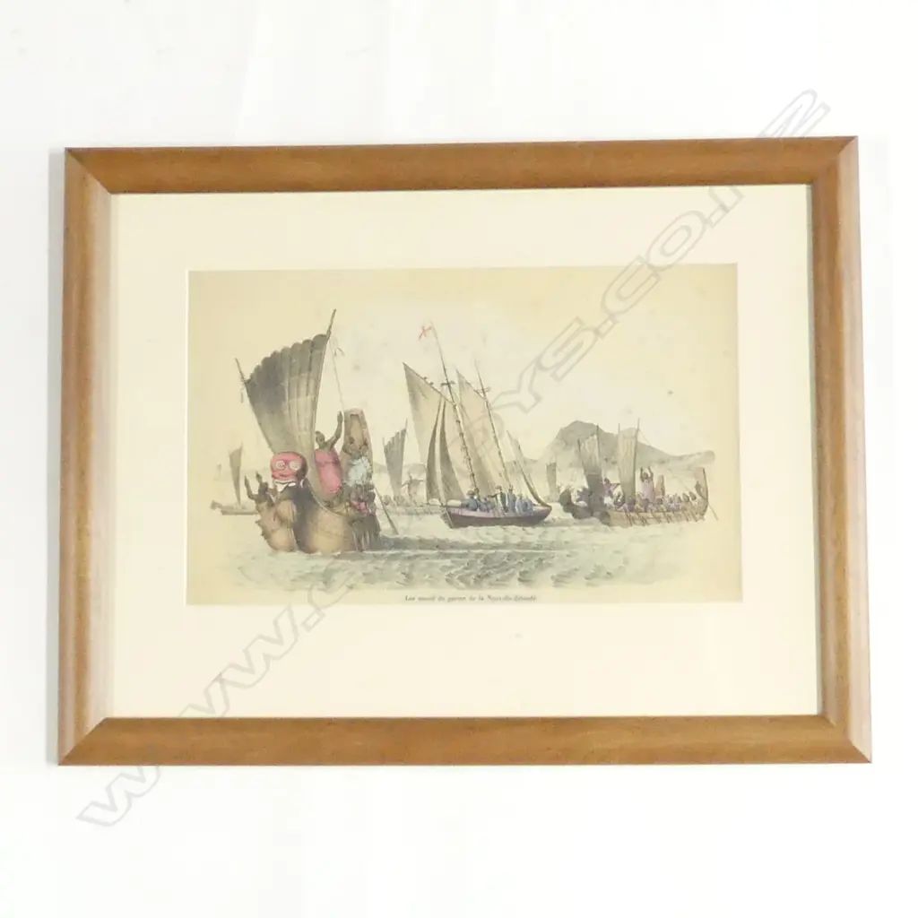 Antique hand coloured Print, Image 1++